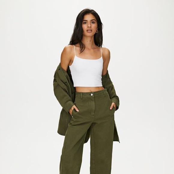 Wilfred Free Military Cargo Jacket Shirt - sz XS - Picture 2 of 4